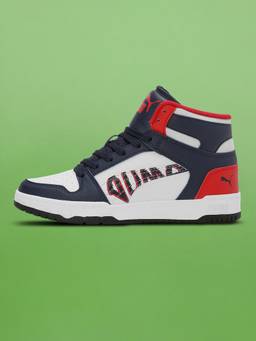 Puma - Rbd Game V1 Jr Kids Navy Blue Sneakers