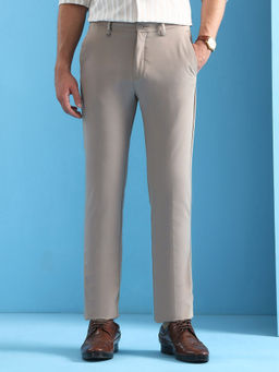 Arrow Newyork - Mens Solid Slim Fit Knitted Trouser