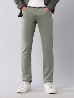 U.S. Polo Assn. Denim Co. - Mens Brandon Slim Fit Green Jeans