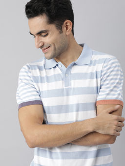 Rare Rabbit - Paulos Blue Polo