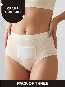 Nykd by Nykaa - Heat Patch for Cramp Relief And Comfort NYA055 PO3 White (Free Size)