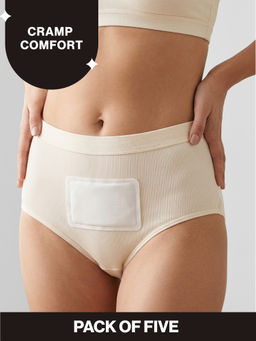 Nykd by Nykaa - Heat Patch for Cramp Relief And Comfort NYA057 PO5 White (Free Size)