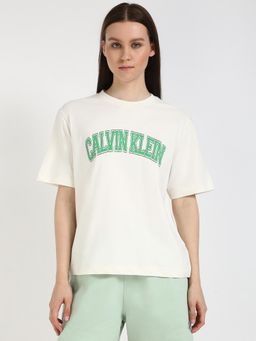 Calvin Klein - Beige Women Casual T-Shirt