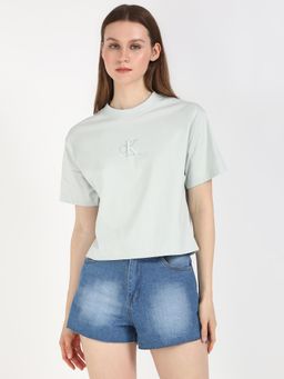Calvin Klein - Grey Women Casual T-Shirt