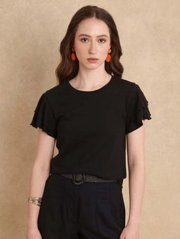 RAREISM - Janruf Black Regular T-Shirt