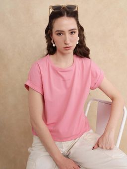 RAREISM - Linden Light Pink Relaxed T-Shirt
