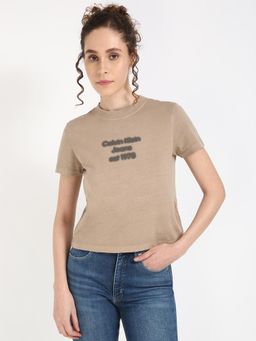 Calvin Klein - Brown Women Casual T-Shirt