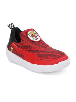 Puma - Ferrari Bao Kart Pre School Kids Red Casual Shoes