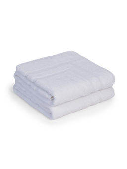 Feather & Spun - White Feather & Spun Bath Mat (Pack of 2) (M)