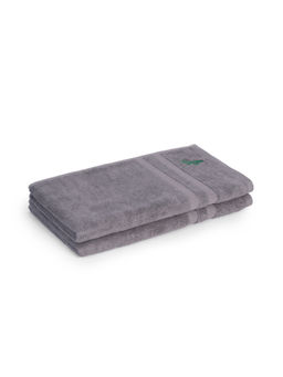 Feather & Spun - Grey Bamboo Cotton - Hand Towel (Pack of 2) (M)