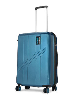 VIP - Blue Solid Trolly Bag (Medium)