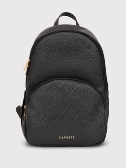 Caprese - Black Solid Backpack