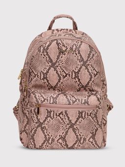 Caprese - Pink Animal Print Backpack