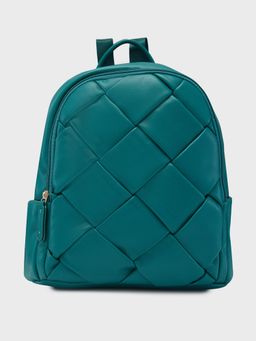 Caprese - Green Textured Backpack