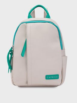 Caprese - Beige Solid Backpack