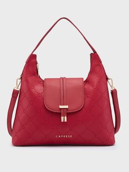 Caprese - Red Solid Handheld Bag