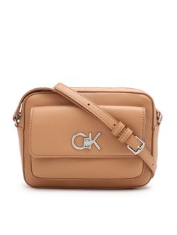Calvin Klein - Brown Solid Sling Bag