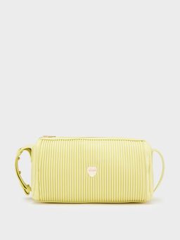 Caprese - Yellow Textured Sling Bag