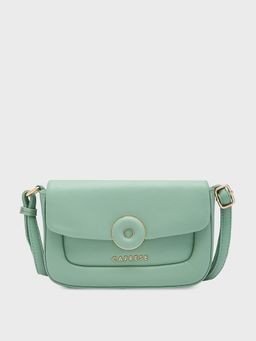 Caprese - Green Solid Sling Bag