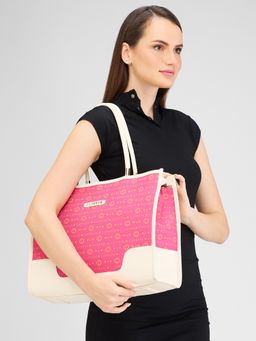 Caprese - Pink Solid Hand Bag