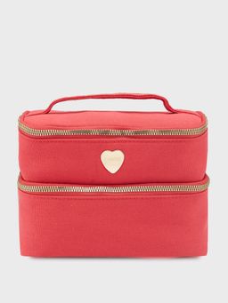 Caprese - Red Solid Vanity Case
