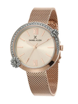 Daniel Klein - Analog Rose Gold Dial Women's Watch-DK.1.12398-5
