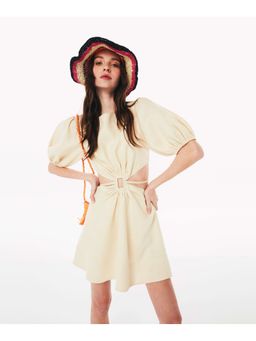 TWIST by Ipekyol - Mini Off White Dress