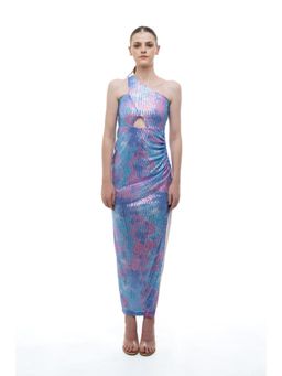 SOTBELLA - One Shoulder Bodycon Sequin Dress