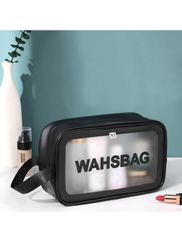 NFI Essentials - Black Cosmetic Travel Organizer Womens Makeup Pouch