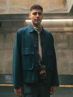 DailyObjects - Dark Grey Strobe Lanyard