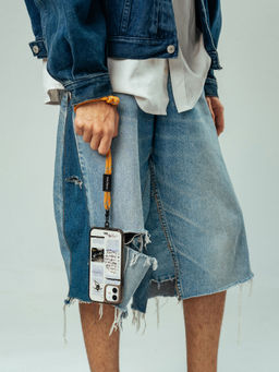 DailyObjects - Orange Wrist Lanyard - Cord