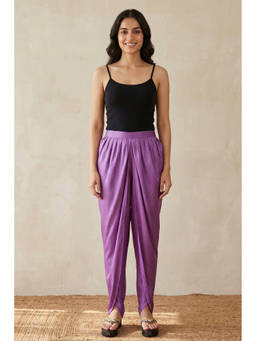 First Resort by Ramola Bachchan - Violet Tulip Pants