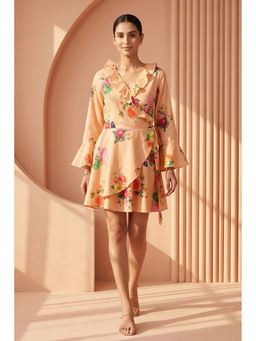 First Resort by Ramola Bachchan - Peach Dress