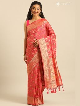 Taashi - Festive Bahar Multi-Color Saree