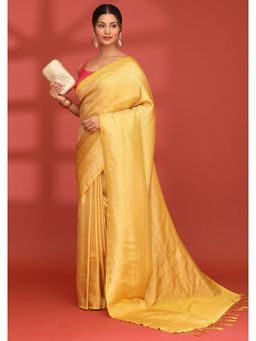 Taashi - Muted Verdure Multi-Color Saree