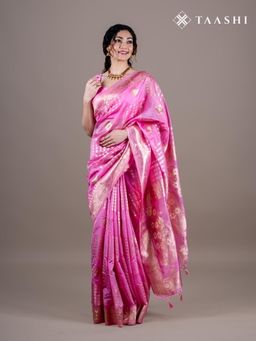 Taashi - Rose Current Multi-Color Saree