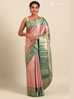 Taashi - Lilac Lustre Multi-Color Saree