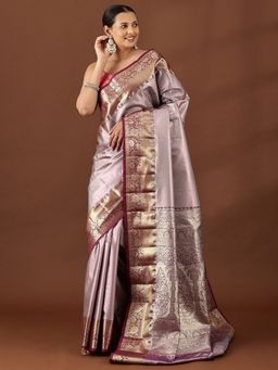 Taashi - Lavender Rhythm Multi-Color Saree