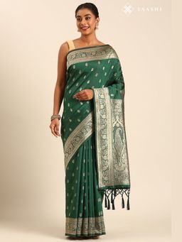 Taashi - The Iron Foundry Beige Saree