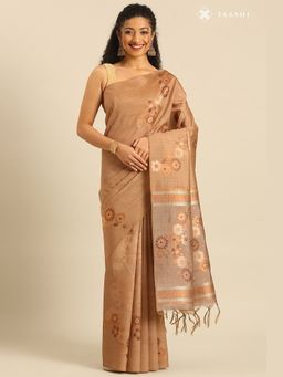 Taashi - the sage botanical vine Multi-Color Saree