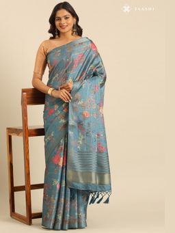 Taashi - The Serene Peak Beige Saree