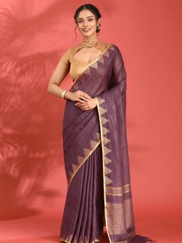 Taashi - The Wild Fig Reverie Multi-Color Saree
