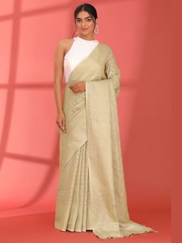 Taashi - Gilded Twilight Multi-Color Saree