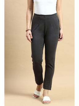 De Moza - Dark Grey Women's Casual Pant