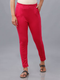 De Moza - Pink Women's Casual Pant