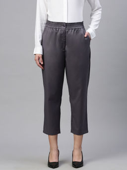 De Moza - Light Grey Women's Formal Pant