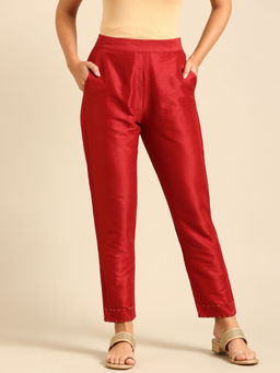 De Moza - Red Women's Pant