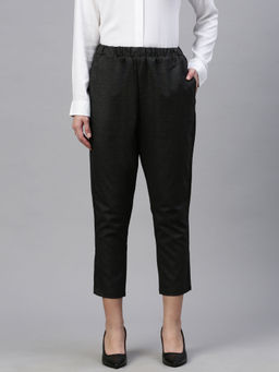 De Moza - Black Women's Formal Pant