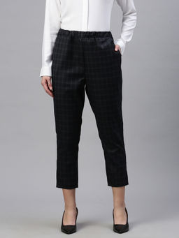 De Moza - Navy Blue Women's Formal Pant