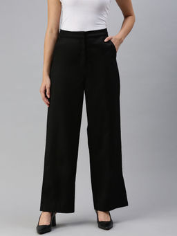 De Moza - Black Women's Formal Pant